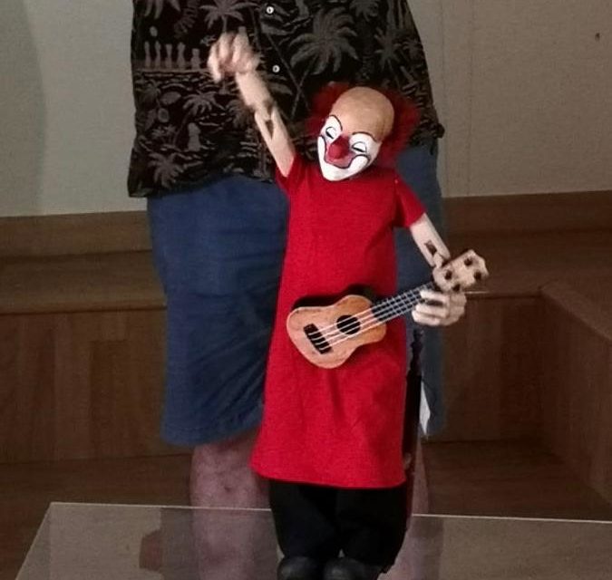Una marioneta de Jordi Bertran per celebrar el 125 aniversari del naixement de Charlie Rivel a Cubelles