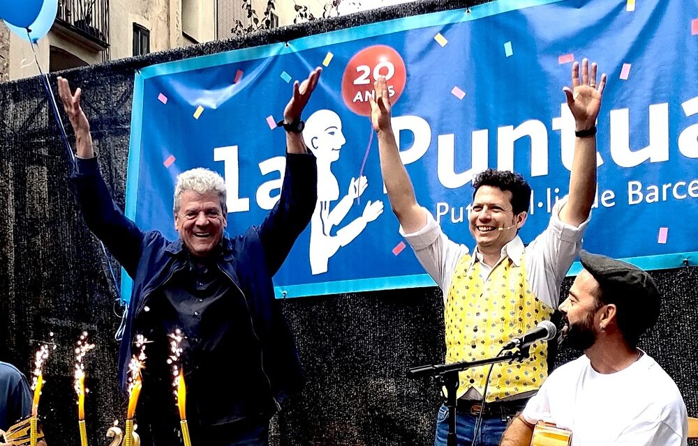 20 anys de La Puntual: gran festa d’aniversari amb Los Titiriteros de Binéfar